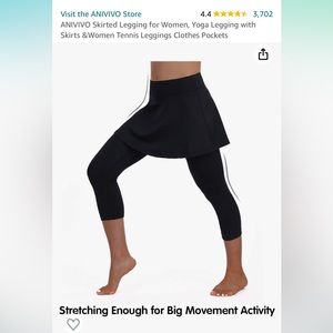 Skirted Leggings with Pocket!